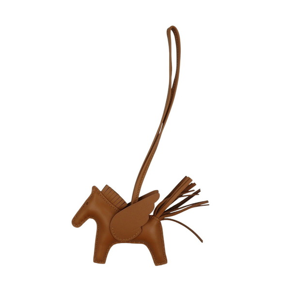 HERMES Brown Bag Charm - Picture 1 of 6